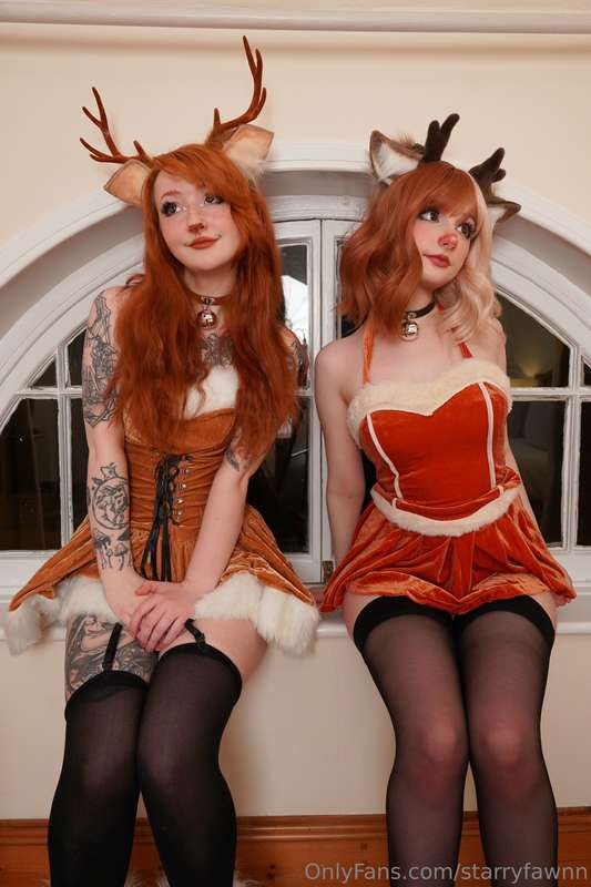 Me and @rynkerbellee make the sweetest deer don’t you think?..