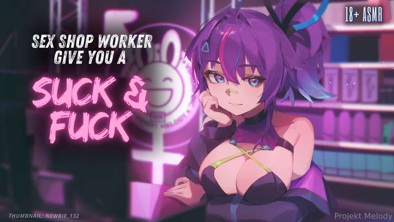 SEX SHOP WORKER GIVES YOU A FULL SUCK & FUCK!18+ Roleplay AS..