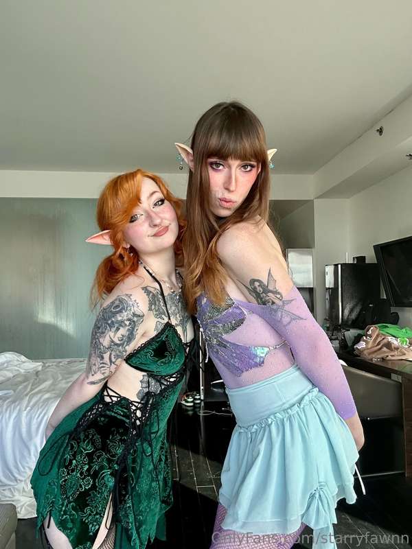 The cutest pair of fairies you ever did see! ✨
With the ever..